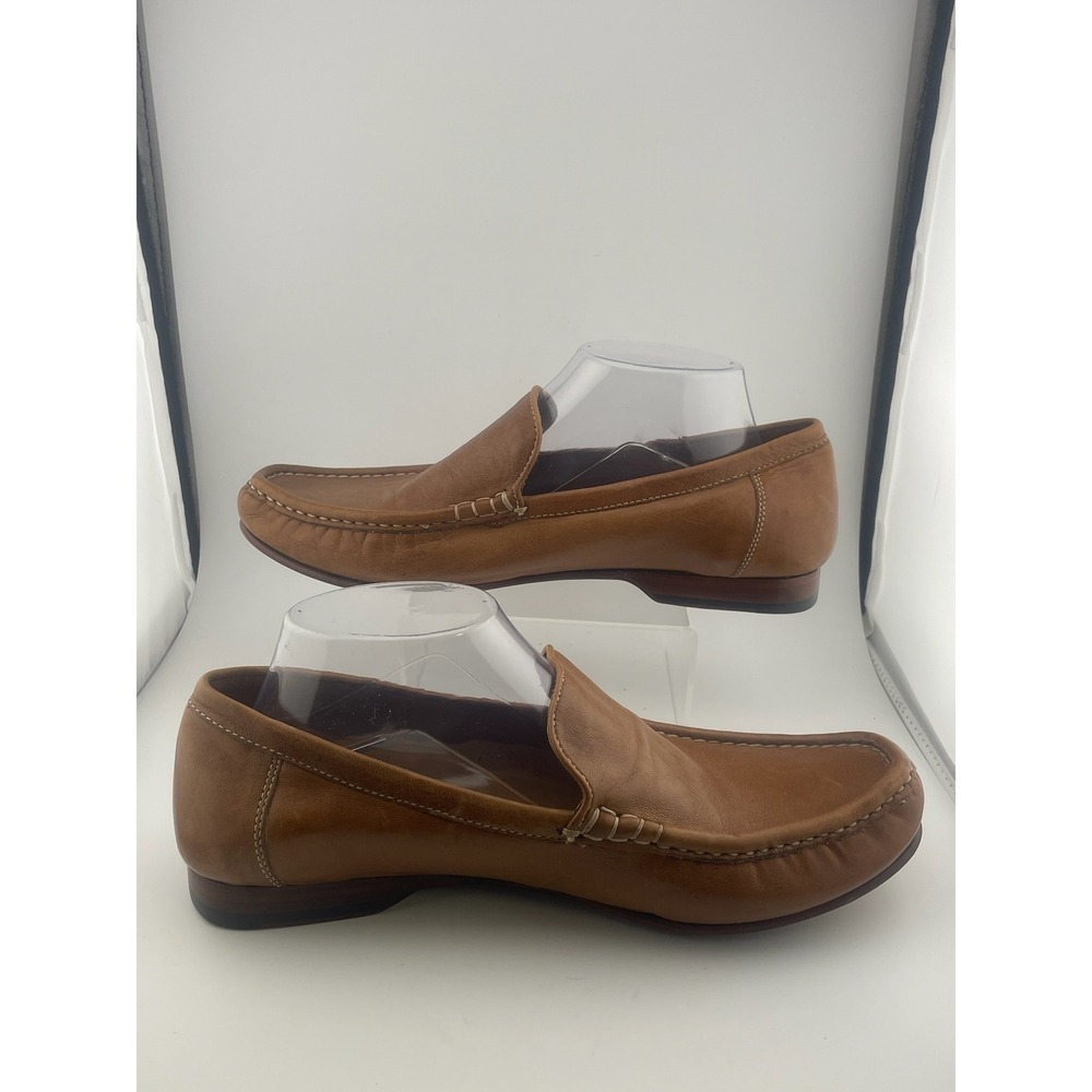 Cole Haan Mens Brown Pincher Leather Loafer Shoes Size‎ 8.5 - Picture 2 of 16